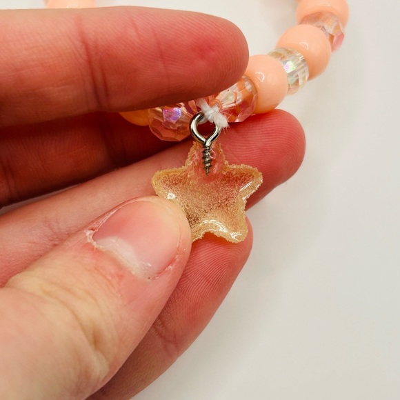 🍑Peach Candy Beaded Bracelet🍑 - Picture 6 of 6